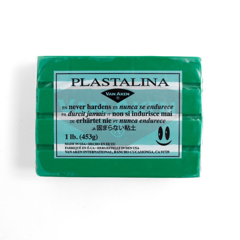 Clay, Art & School, Van Aken, Plastalina, Modeling, #1, 35269, Green